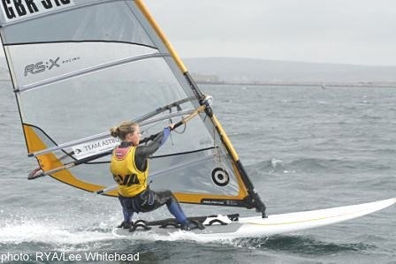 RSX sailor Beth Williamson © Royal Yachting Association http://www.rya.org.uk